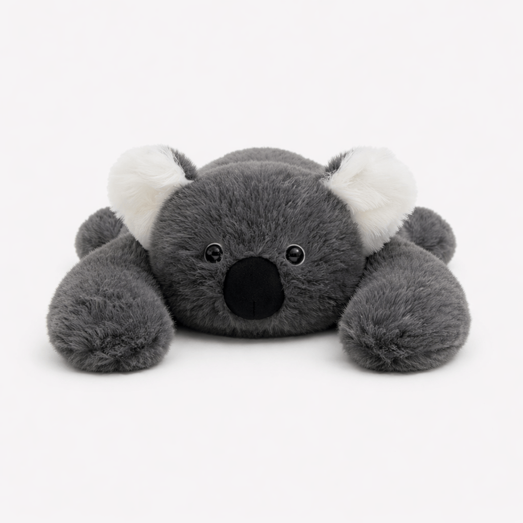 Fluffy Koala Plush with Long Arms Oh My Plushie