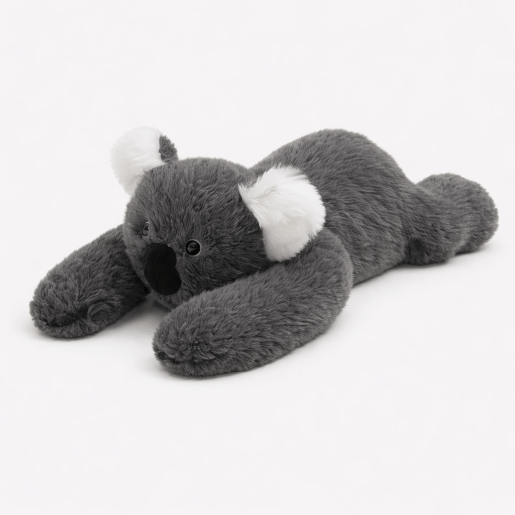 Fluffy Koala Plush with Long Arms Oh My Plushie