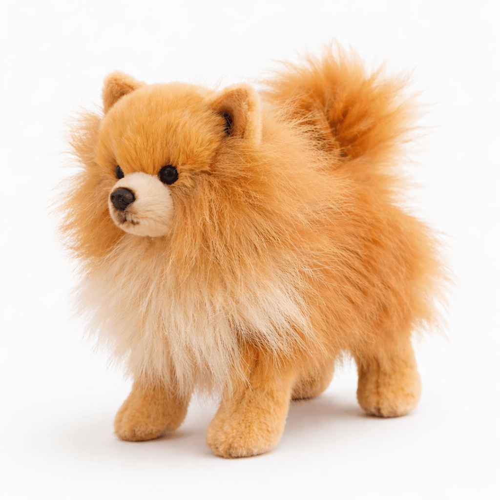 Fluffy Realistic Dog Plush Oh My Plushie