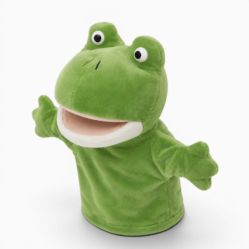 Frog Hand Puppet Oh My Plushie