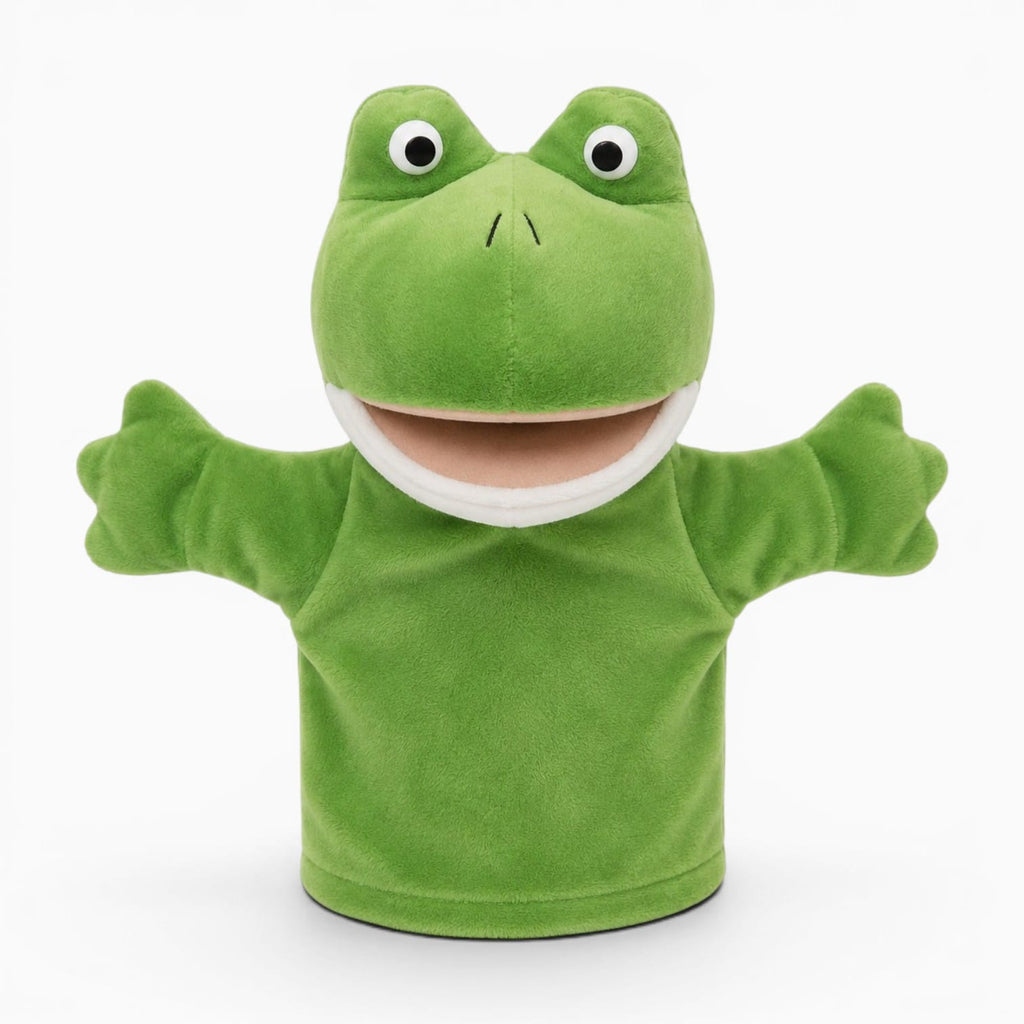 Frog Hand Puppet Oh My Plushie