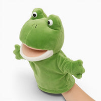 Frog Hand Puppet Oh My Plushie