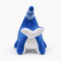 Funny Blue Shark Plush Oh My Plushie