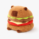 Funny Capybara Burger Plush Oh My Plushie