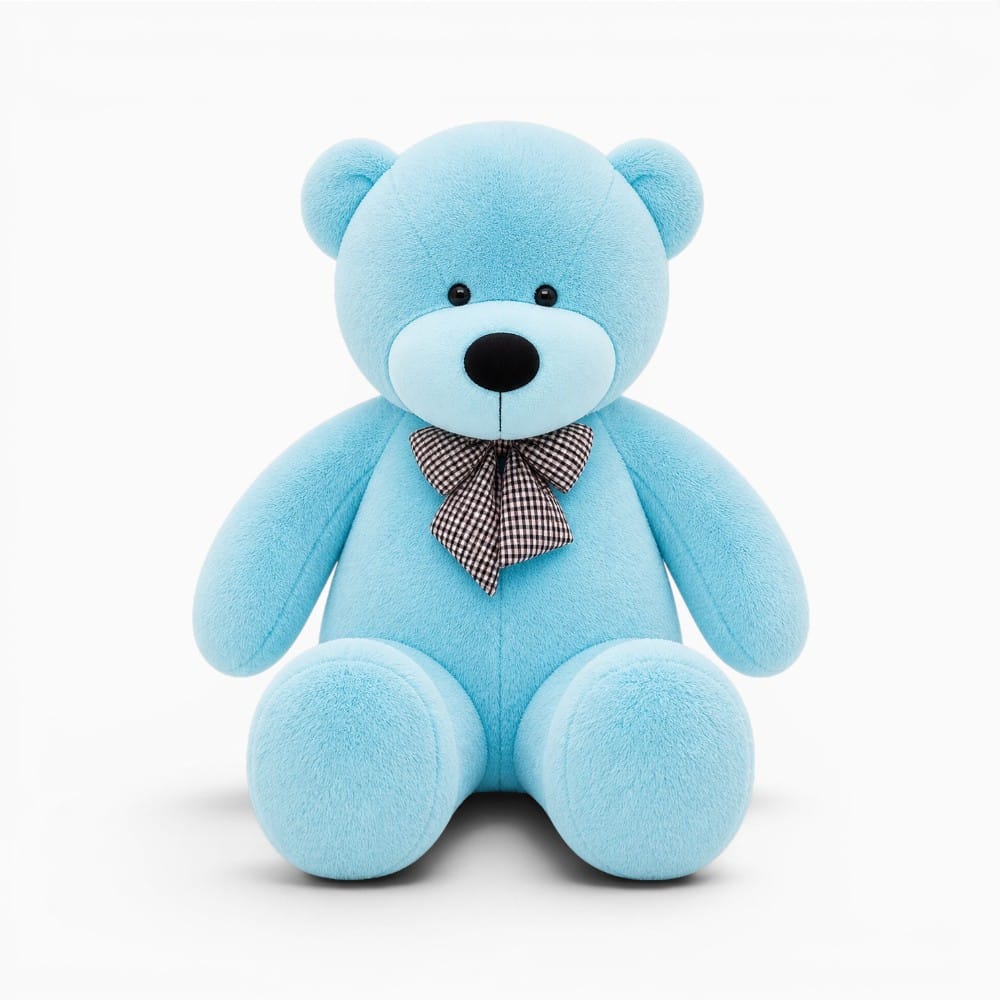 Giant Blue Teddy Bear Oh My Plushie