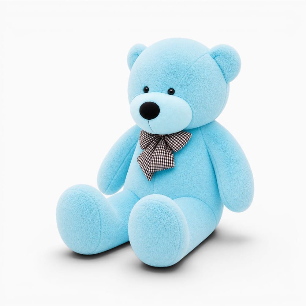 Giant Blue Teddy Bear Oh My Plushie