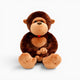 Giant Cartoon Monkey Plush with Large Paws Oh My Plushie