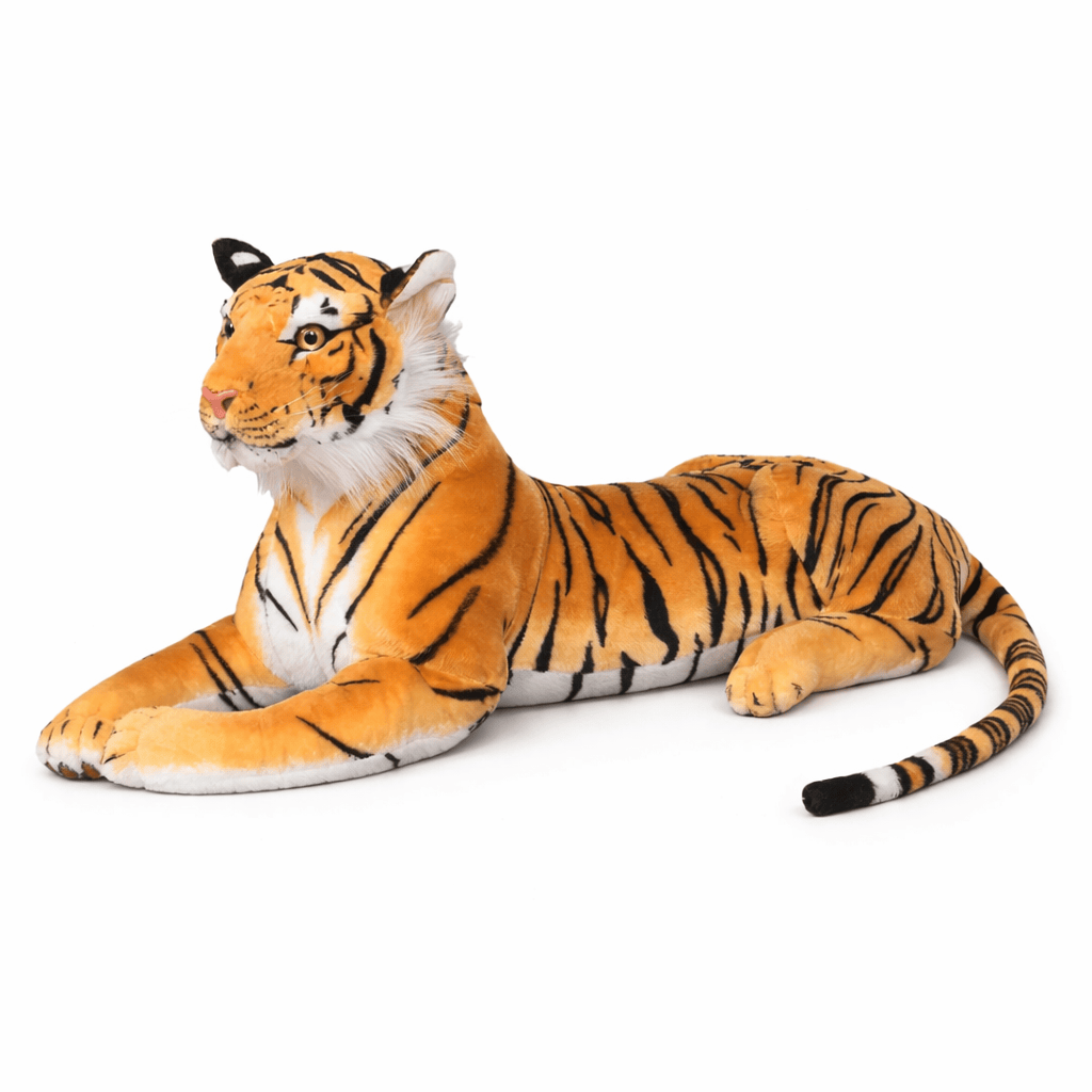 Giant Lifelike Tiger Plush Oh My Plushie