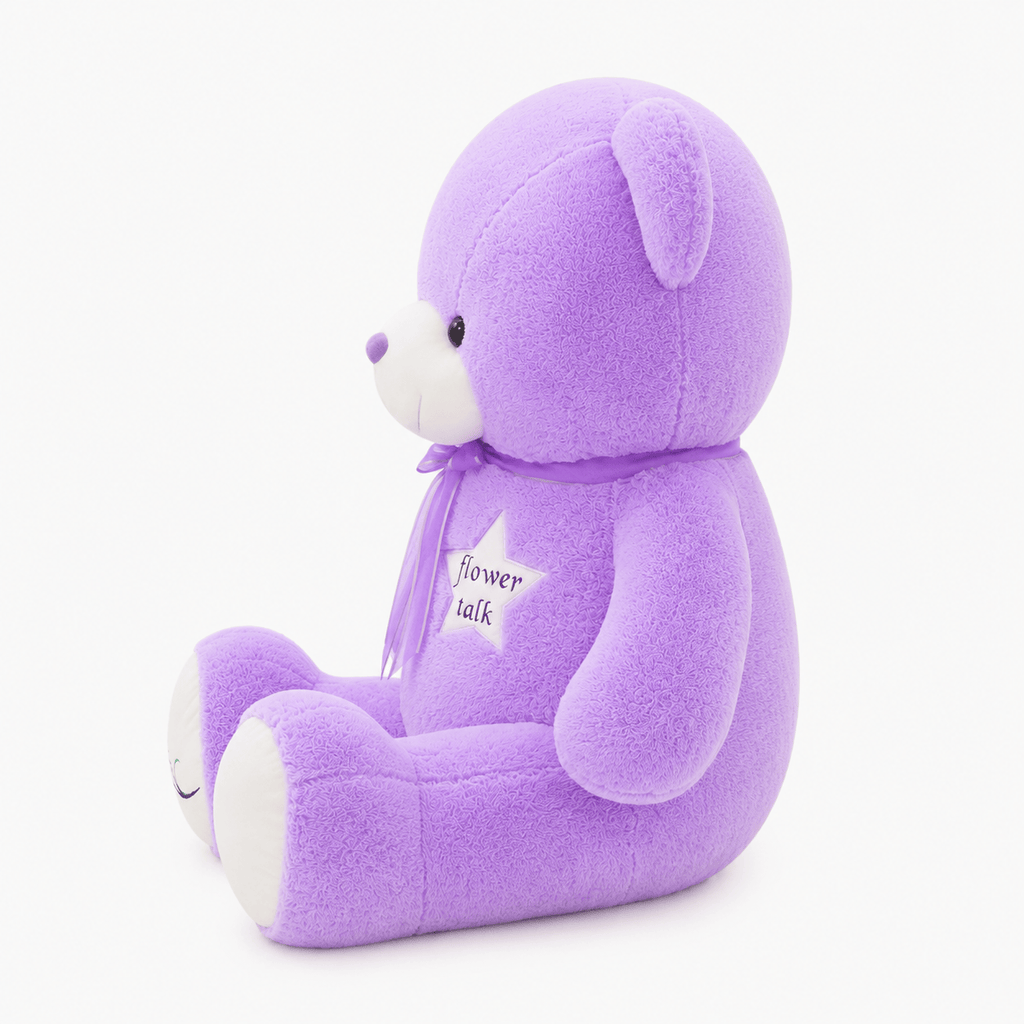 Giant Purple Teddy Bear Oh My Plushie