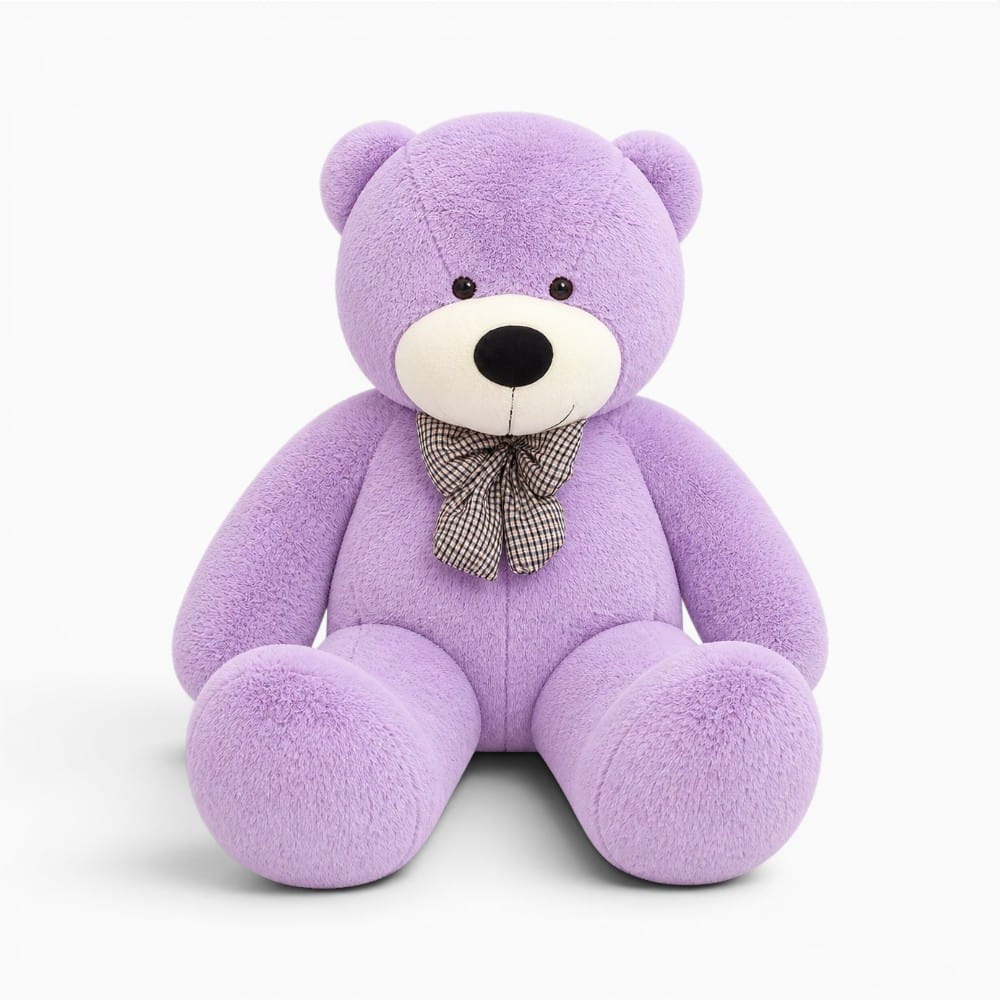 Giant Purple Teddy Oh My Plushie