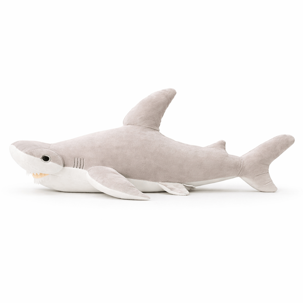 Giant Soft Hammerhead Shark Plush Oh My Plushie