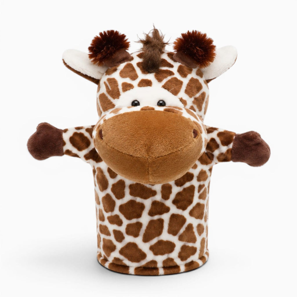 Giraffe Hand Puppet Oh My Plushie