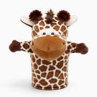 Giraffe Hand Puppet Oh My Plushie