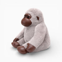 Gorilla Plush in Grey Oh My Plushie