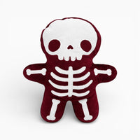 Gothic Skeleton Plush in Wine Red Oh My Plushie