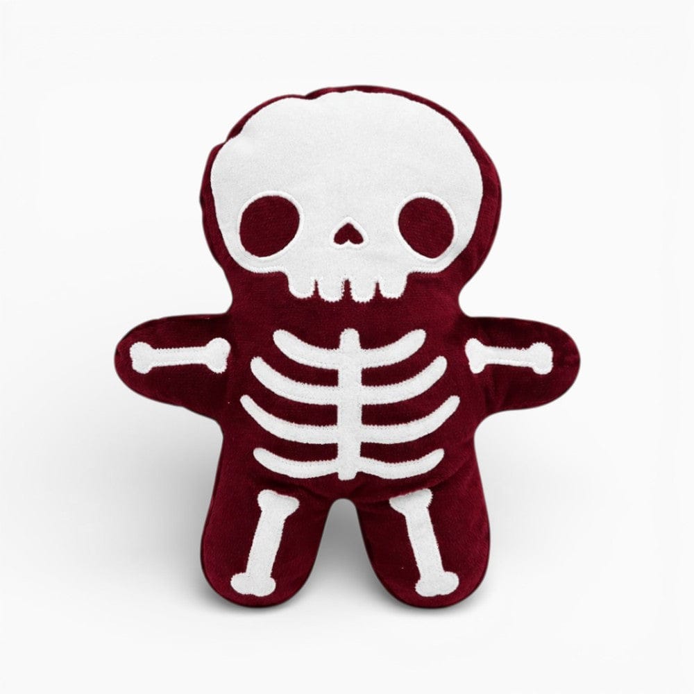 Gothic Skeleton Plush in Wine Red Oh My Plushie
