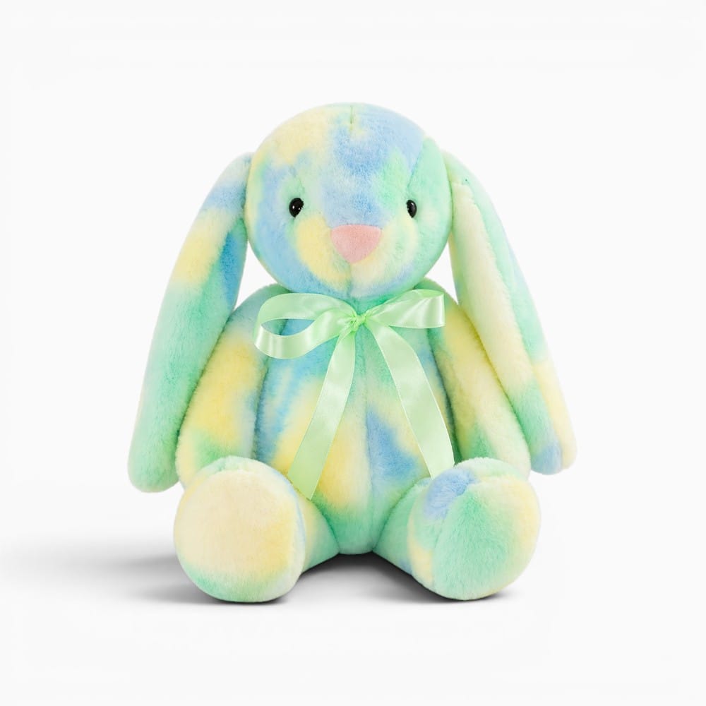 Green Bunny Plush with Long Ears Oh My Plushie