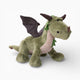 Green Dragon Plush with Purple Wings Oh My Plushie