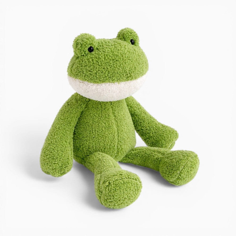 Green Frog Plush with Long Legs Soft Oh My Plushie