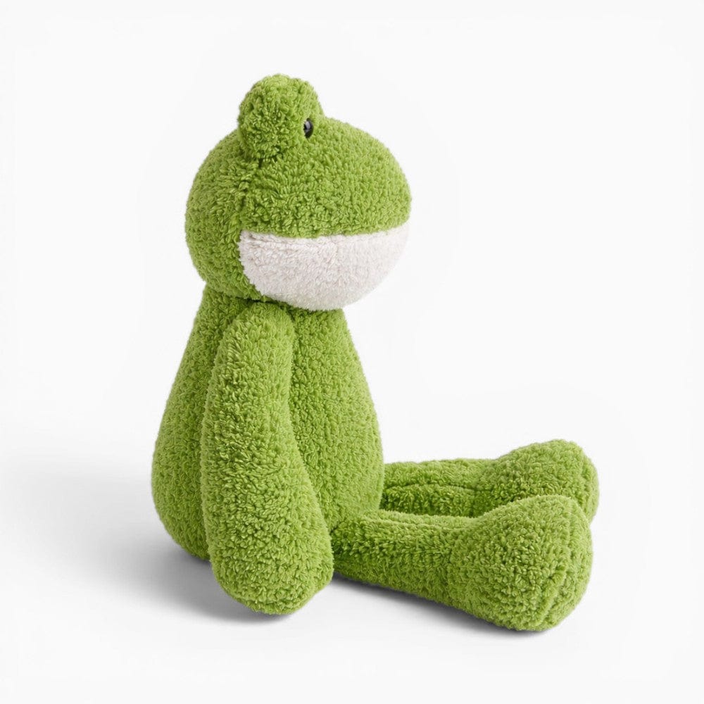 Green Frog Plush with Long Legs Soft Oh My Plushie