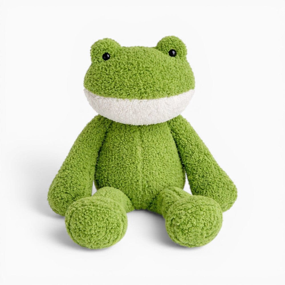 Green Frog Plush with Long Legs Soft Oh My Plushie
