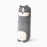 Grey Dog Pillow Oh My Plushie