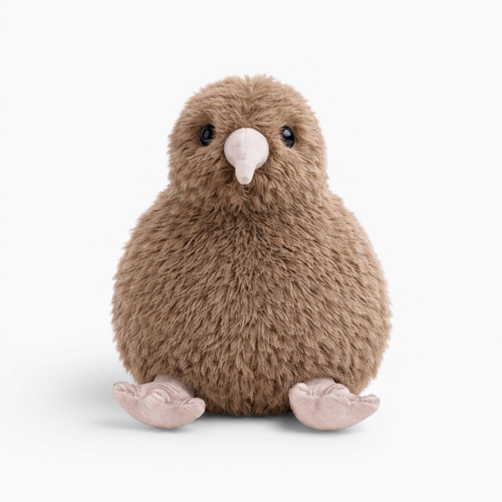 Grey Shaggy Plush Fur Kiwi Plush Oh My Plushie