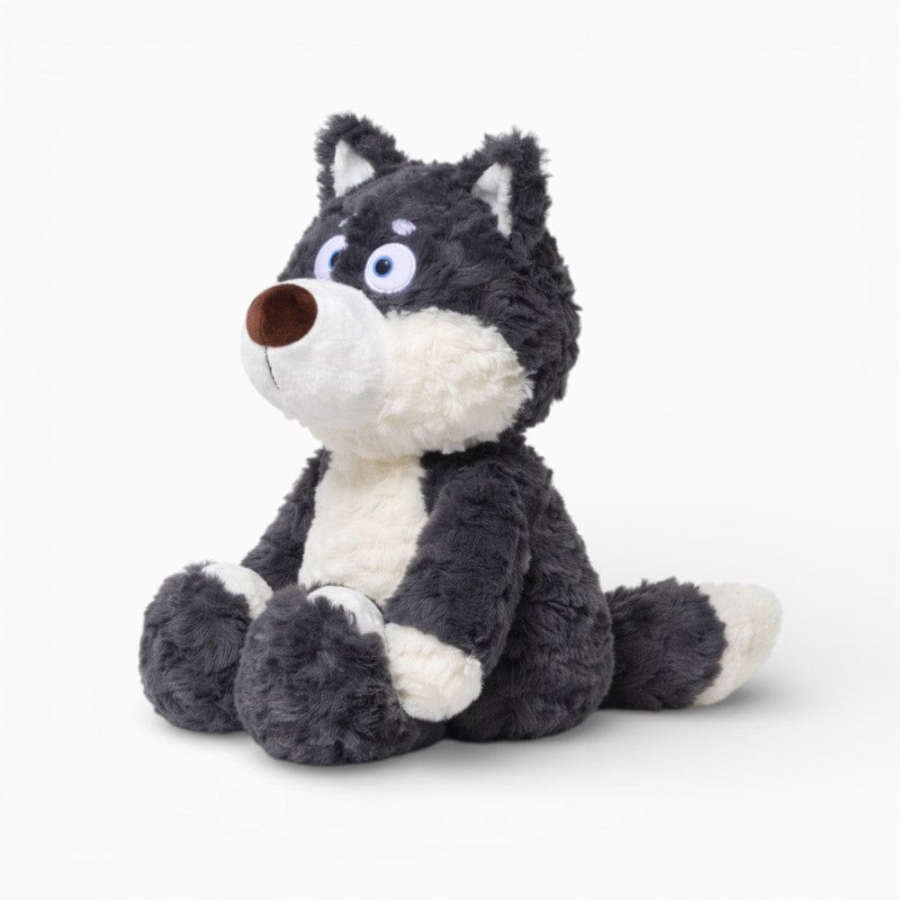 Grey Soft Wolf Plush for Kids Oh My Plushie