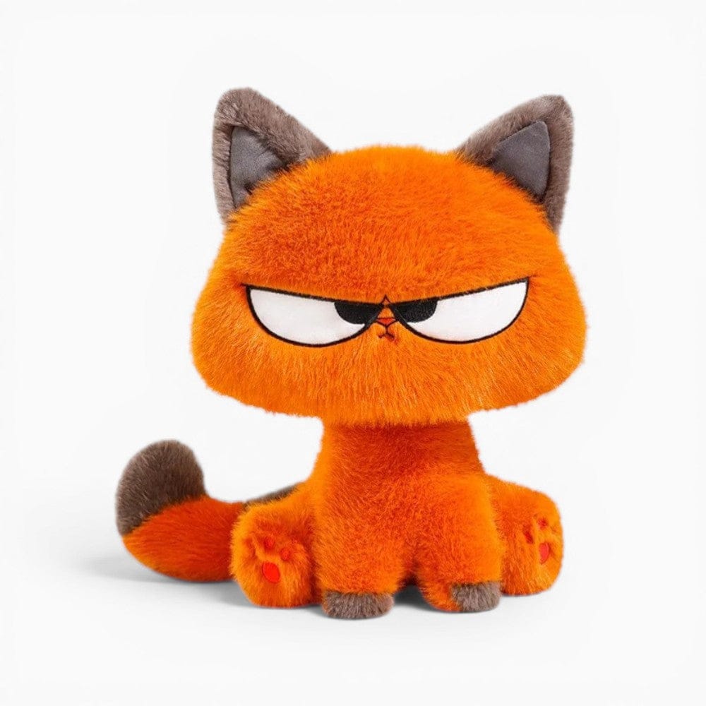 Grumpy Orange Kawaii Cat Plush Oh My Plushie