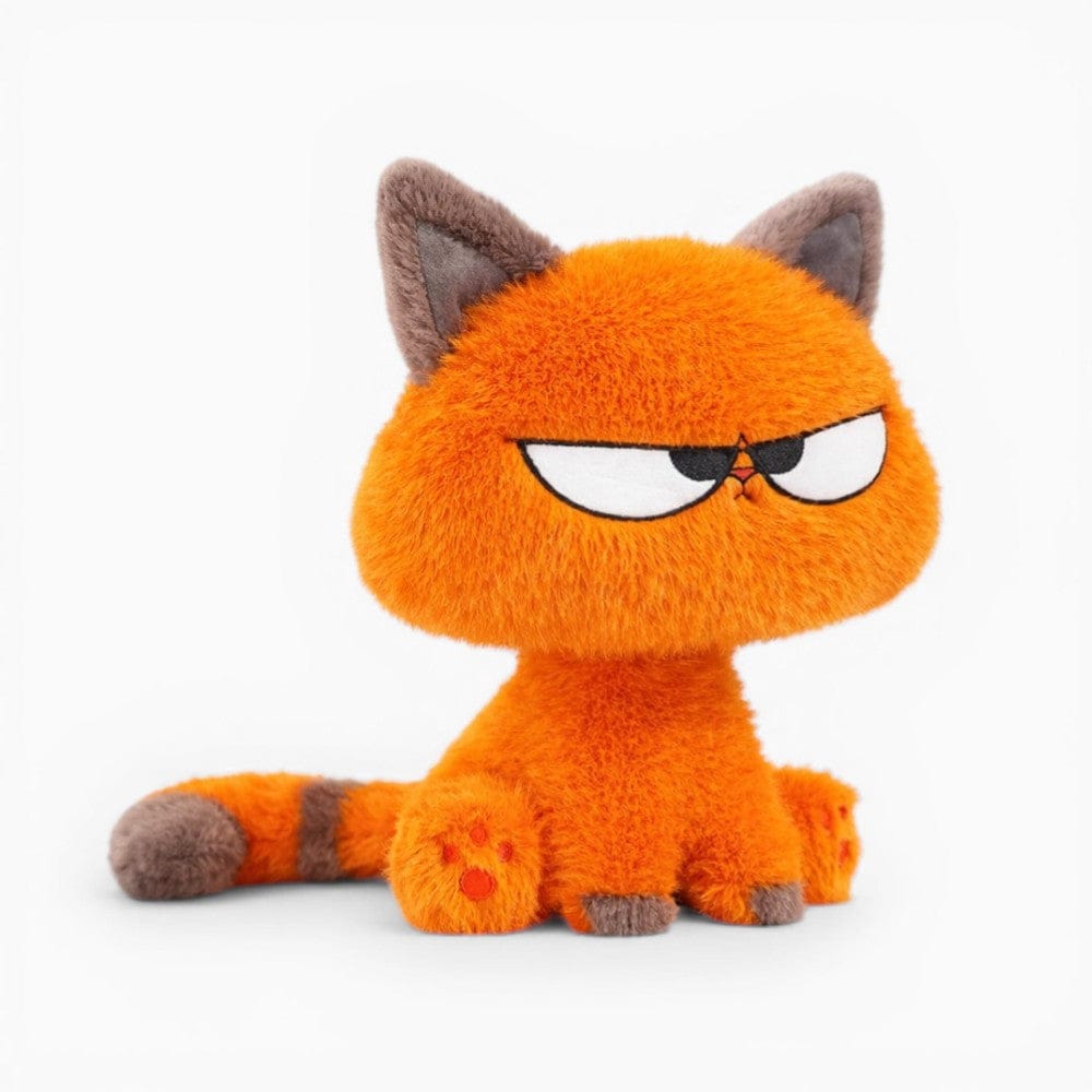 Grumpy Orange Kawaii Cat Plush Oh My Plushie