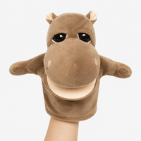 Hippo Hand Puppet Oh My Plushie