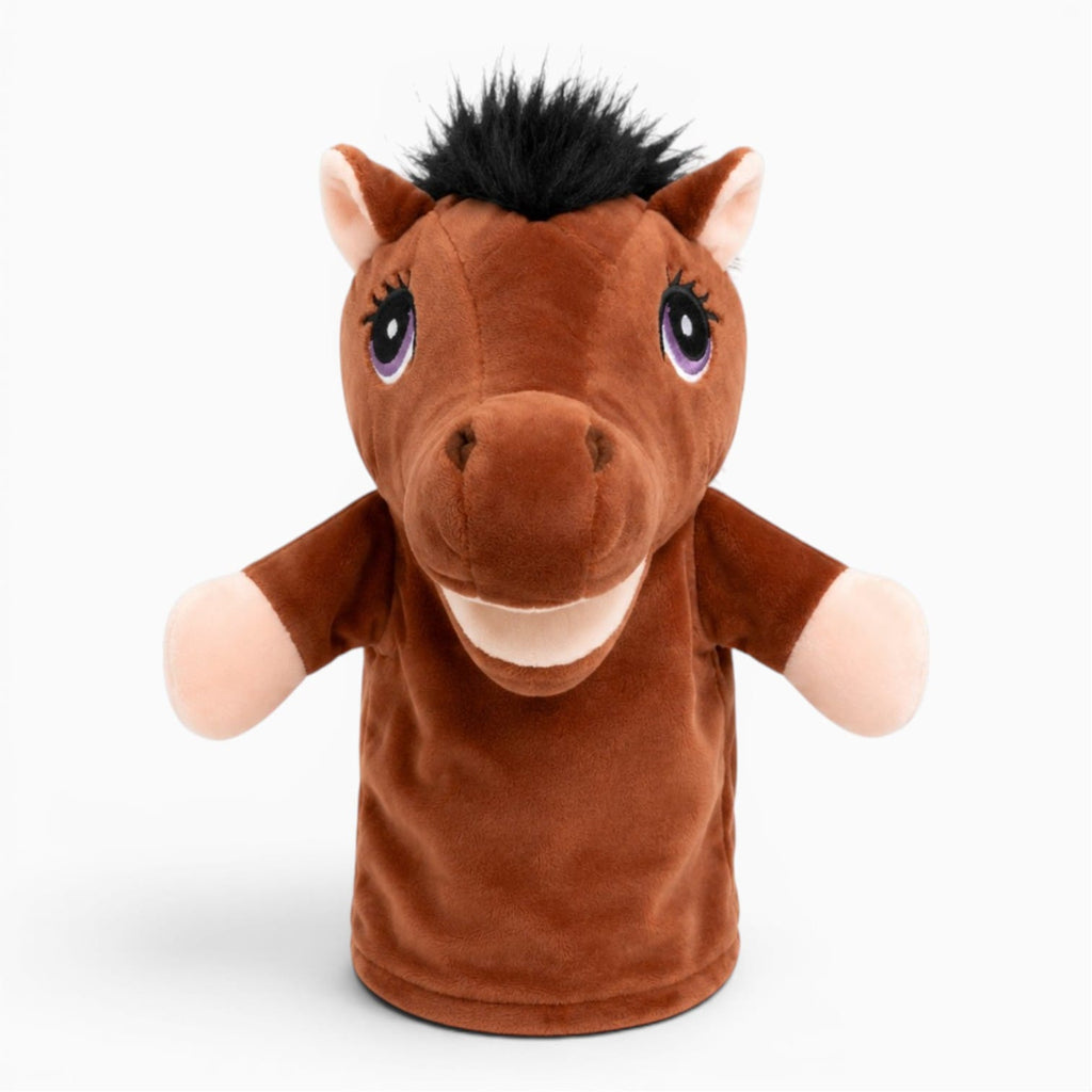 Horse Hand Puppet Oh My Plushie