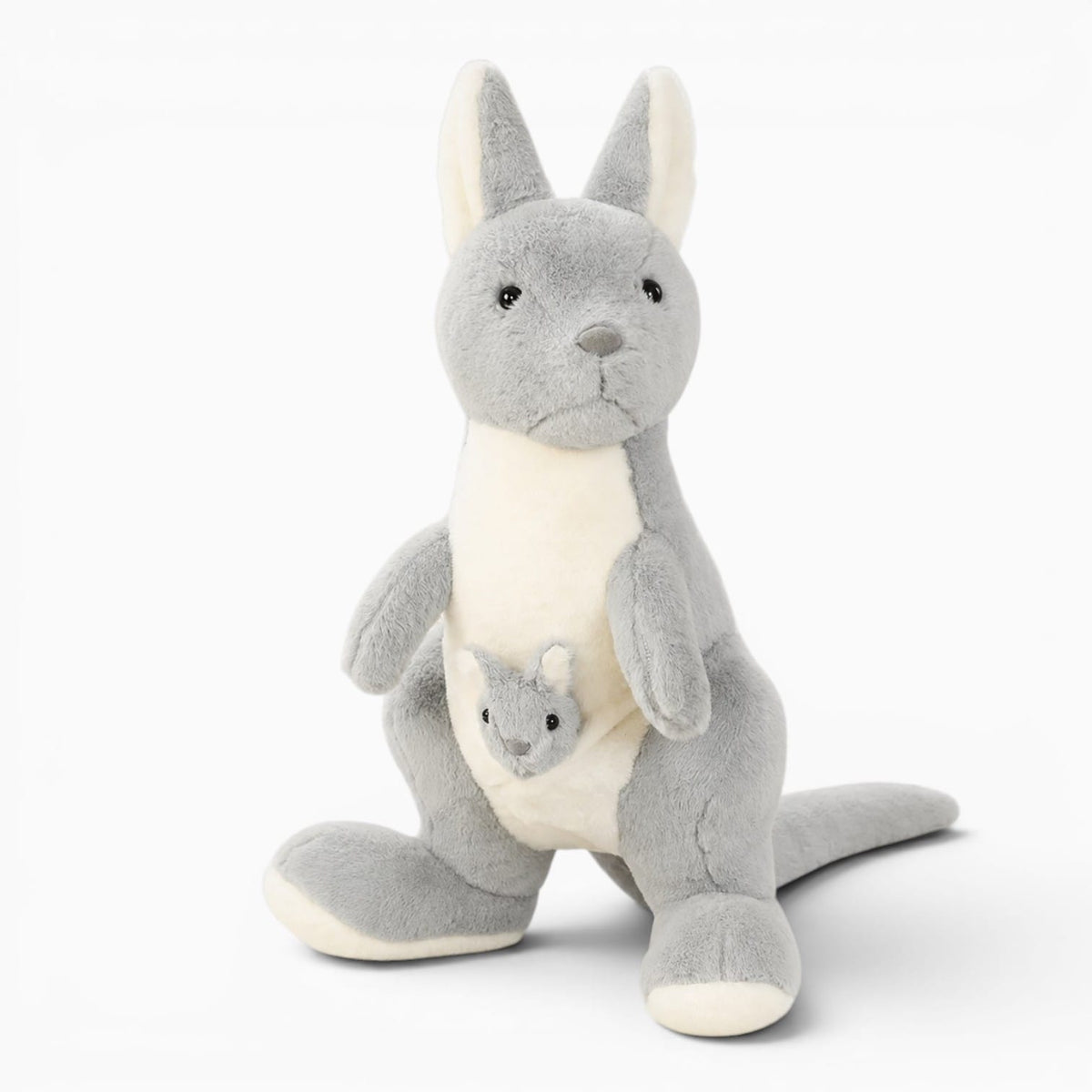 Kangaroo Plush with Baby Oh My Plushie