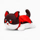 Kawaii Cat Plush with Red Cape Oh My Plushie