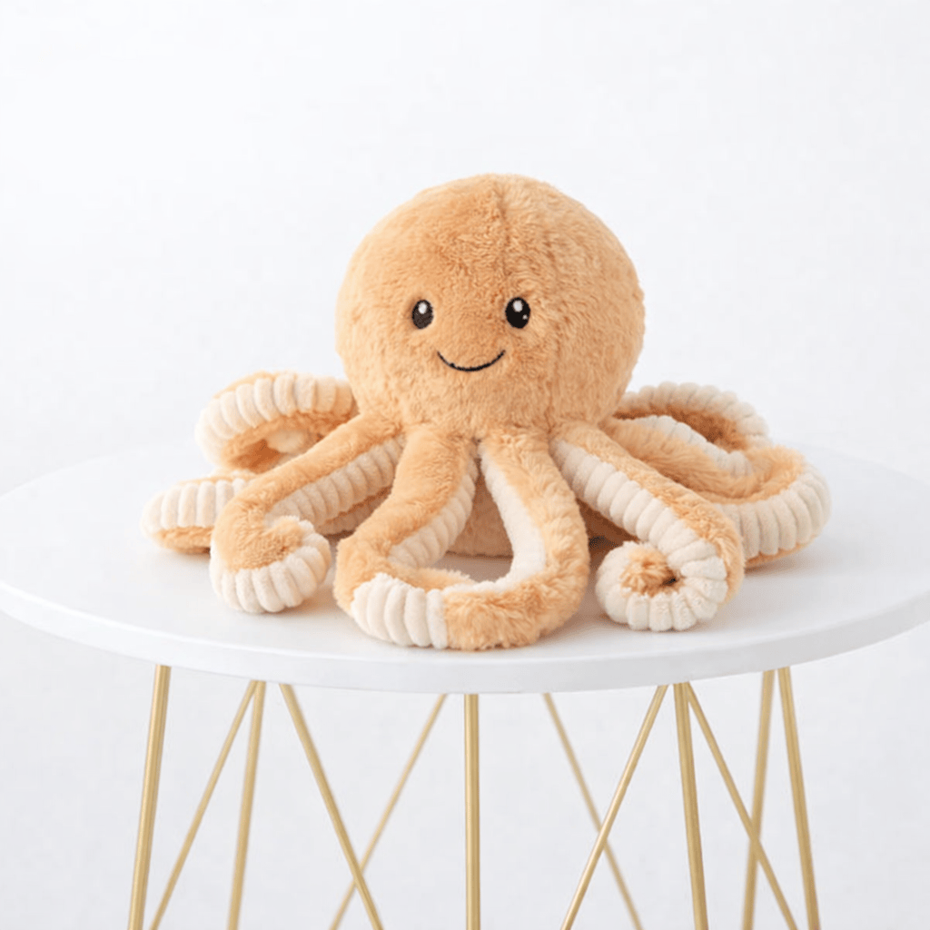 Kawaii Orange Octopus Plush Oh My Plushie