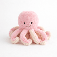 Kawaii Pink Octopus Plush Oh My Plushie