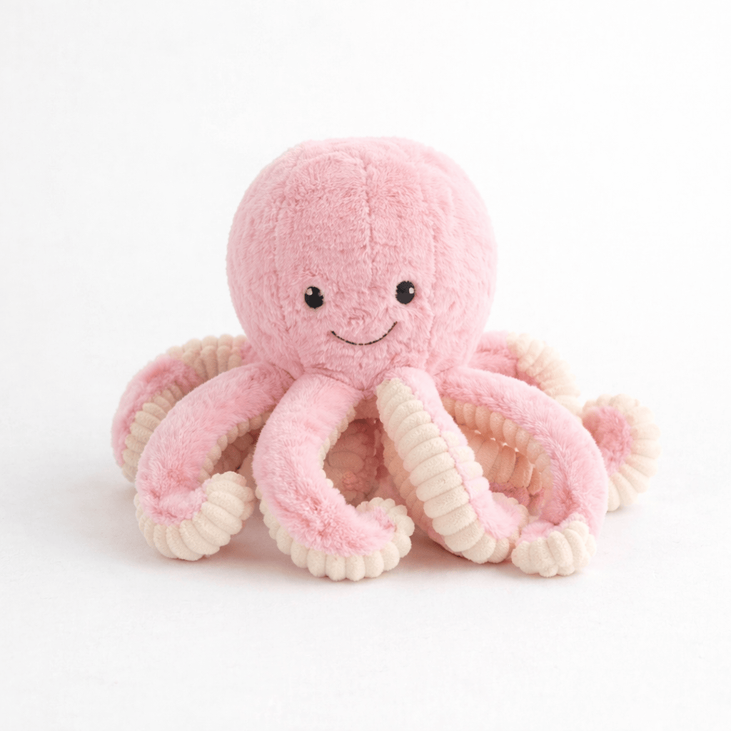 Kawaii Pink Octopus Plush Oh My Plushie