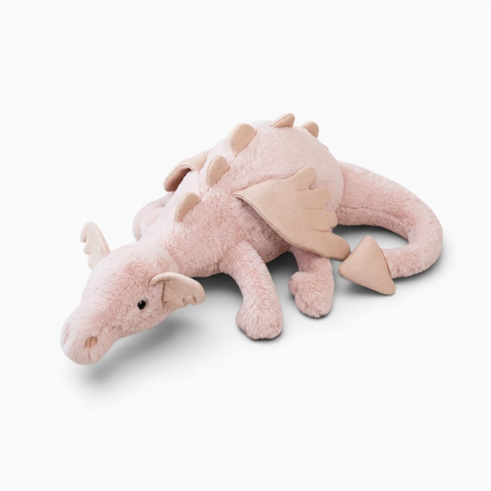 Kawaii Soft Pink Dragon Plush Oh My Plushie