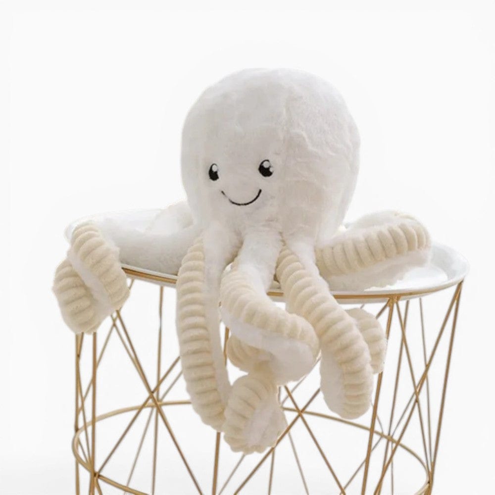 Kawaii White Octopus Plush Oh My Plushie