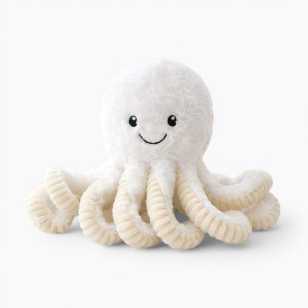 Kawaii White Octopus Plush Oh My Plushie