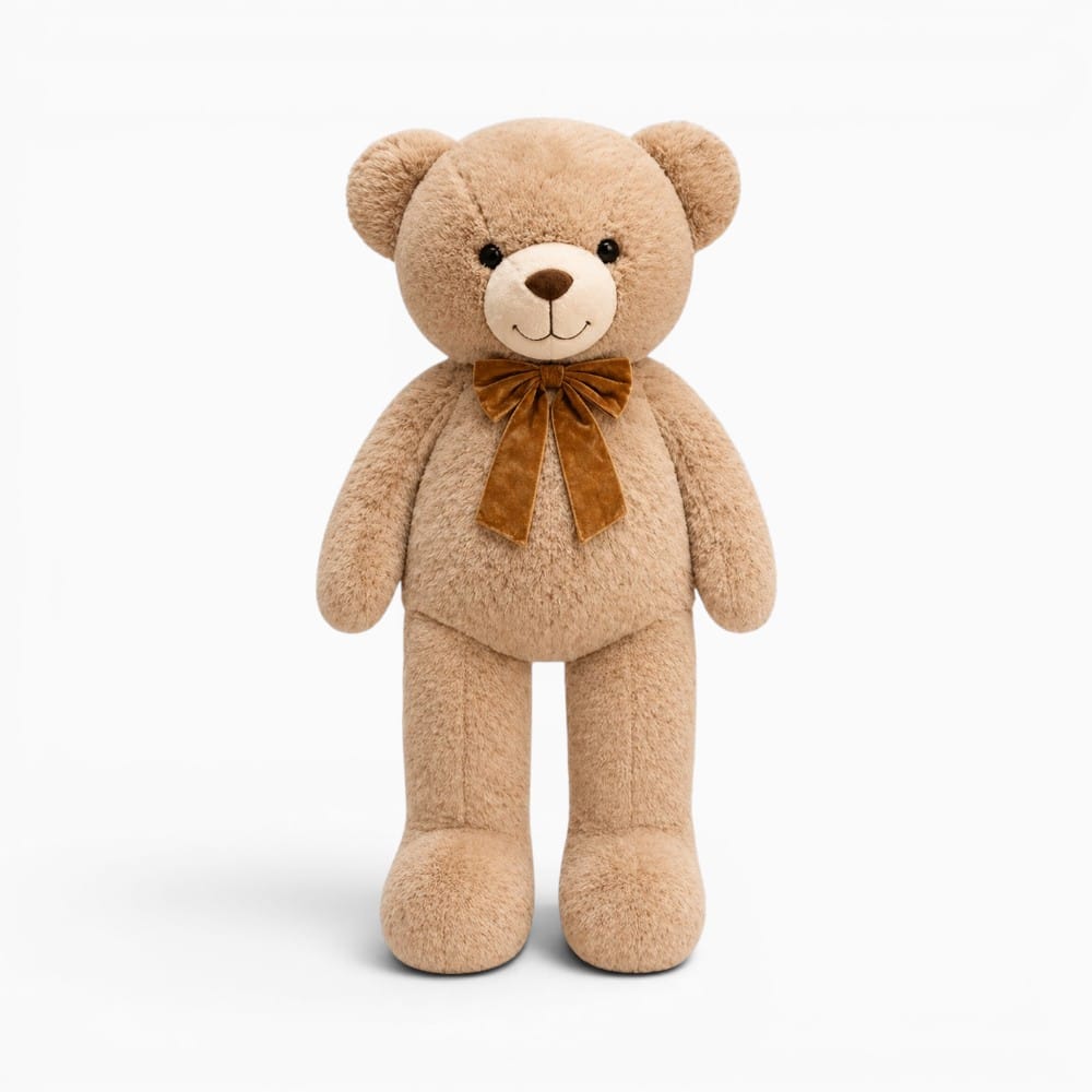 Large Beige Teddy Bear Oh My Plushie