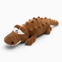 Large Brown Crocodile Plush Oh My Plushie