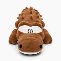 Large Brown Crocodile Plush Oh My Plushie