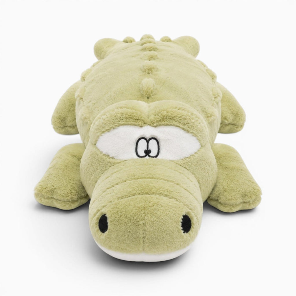Large Green Crocodile Plush Oh My Plushie