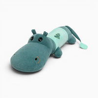 Large Green Hippo Plush Oh My Plushie
