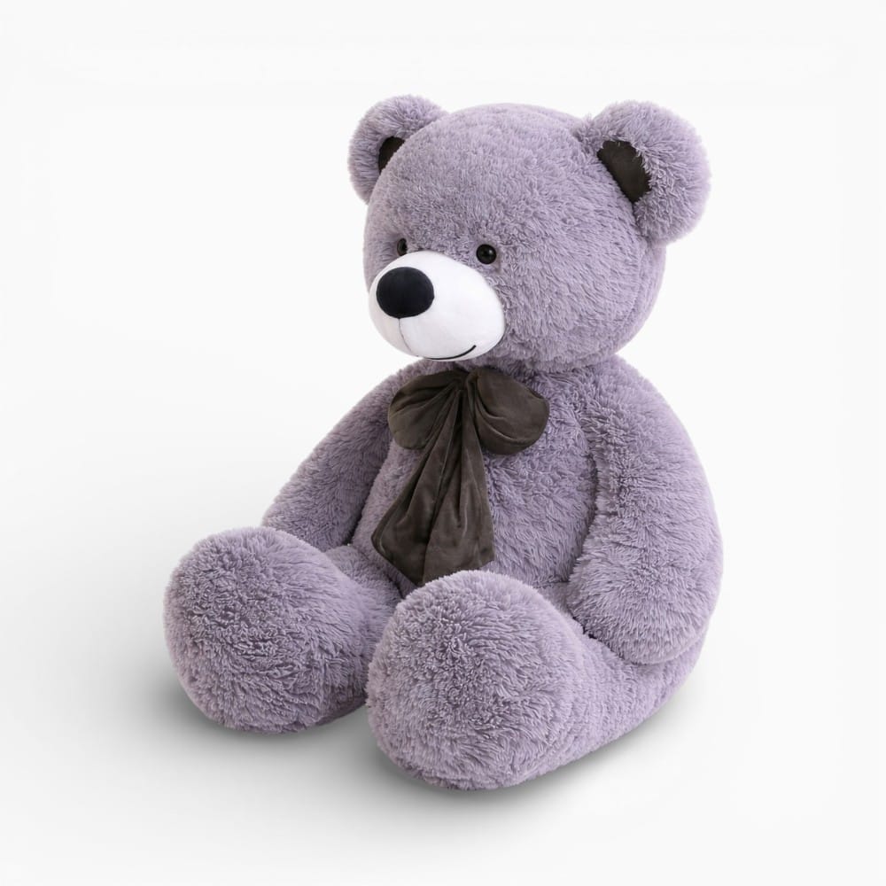Large Grey Teddy Bear Oh My Plushie