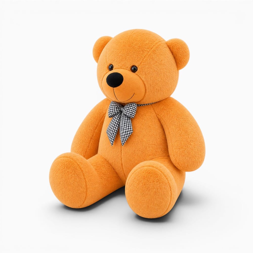 Large Orange Teddy Bear Oh My Plushie