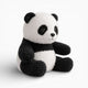 Large Panda Decorative Pillow Oh My Plushie