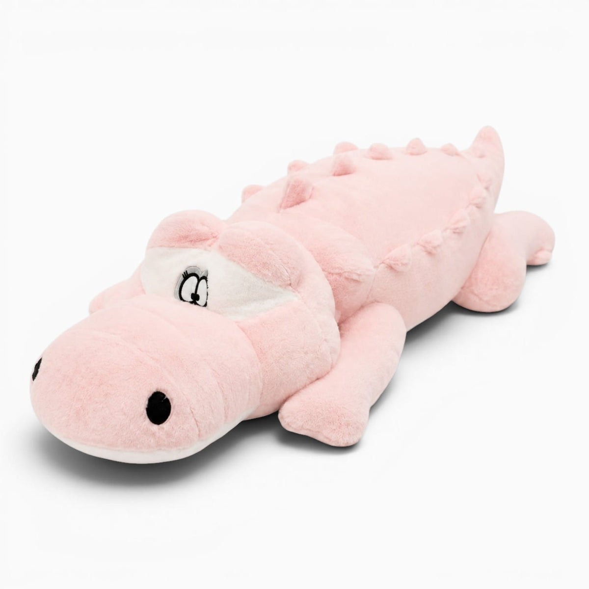 Large Pink Crocodile Plush Oh My Plushie