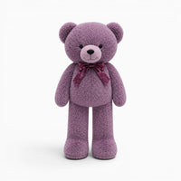 Large Purple Teddy Bear Oh My Plushie